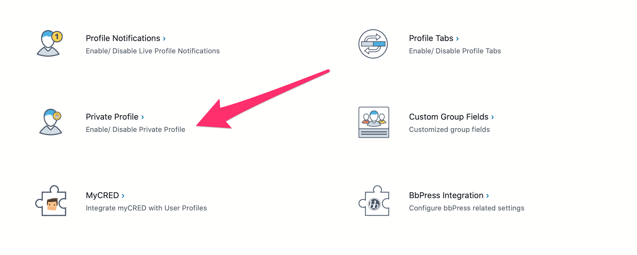 Switching public user profiles to private user area in WordPress