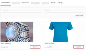 WPAdverts Classifieds Plugin User Profiles frontend classified