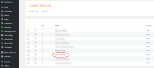WPAdverts Classifieds Plugin User Profiles new tab