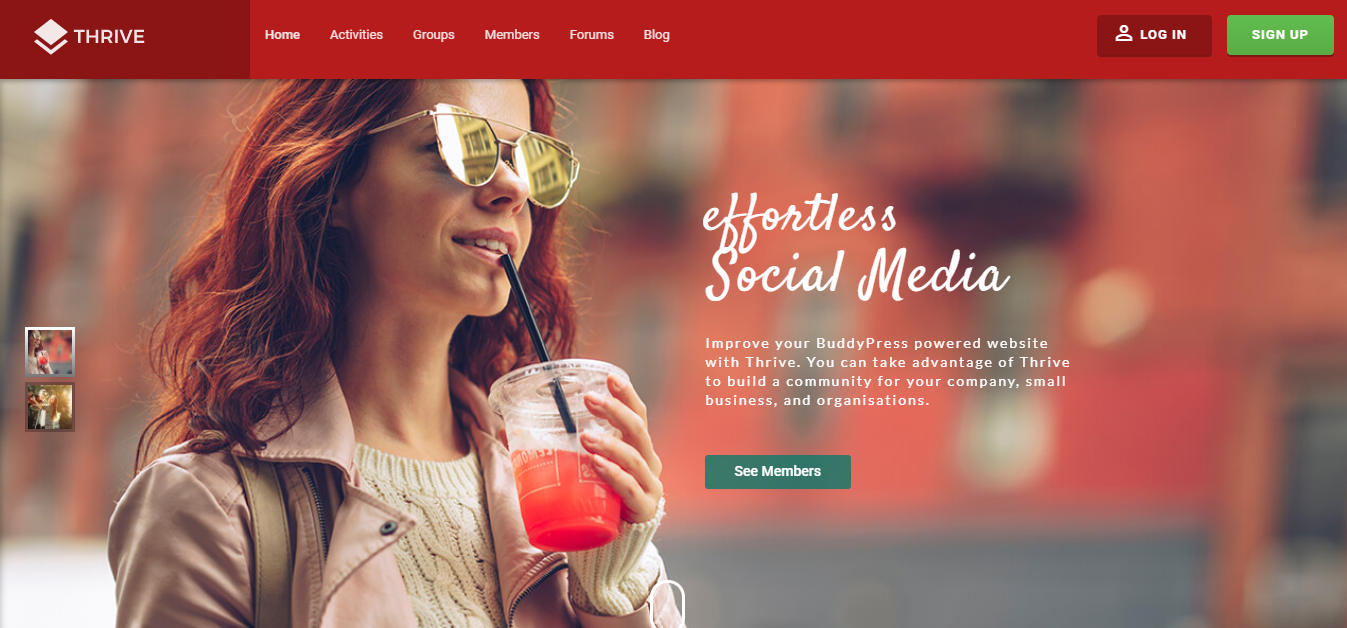 Best WordPress themes for Membership Sites thrive
