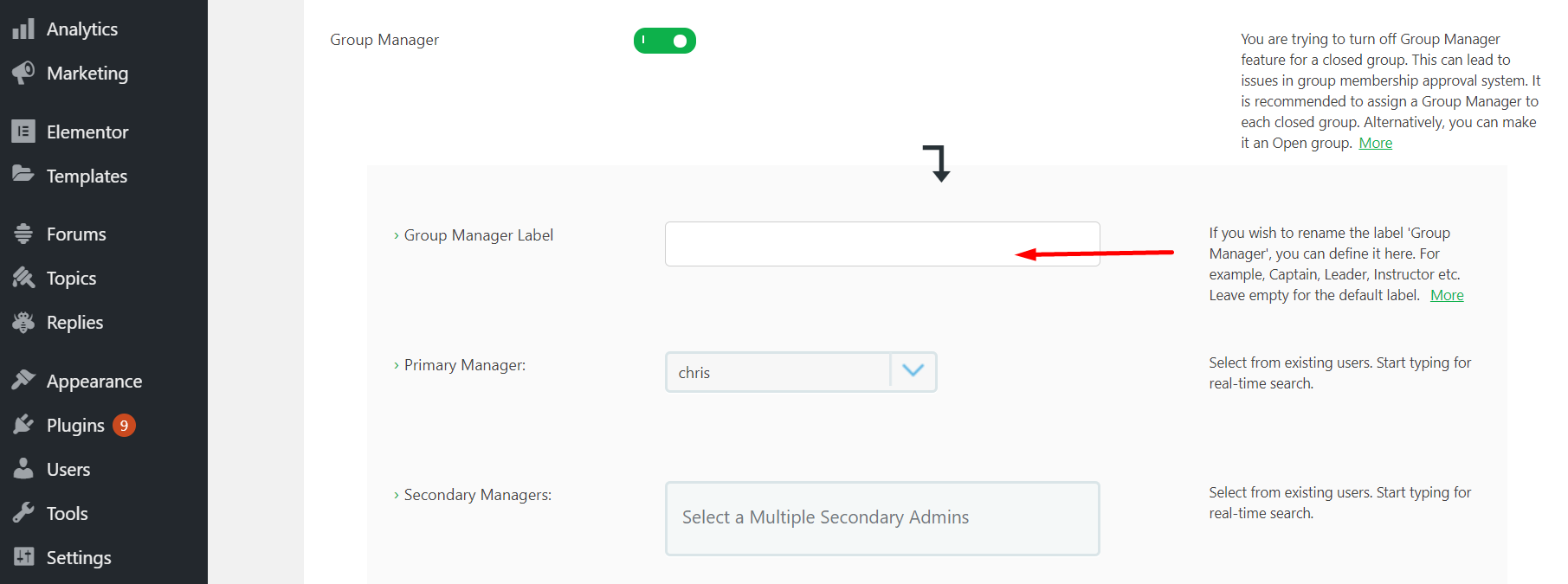WordPress User Groups