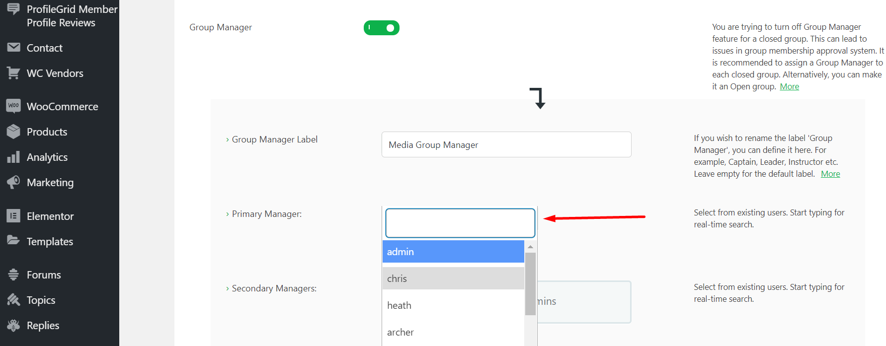 WordPress User Groups