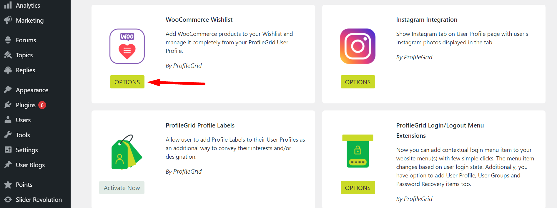 WooCommerce Wishlist Integration