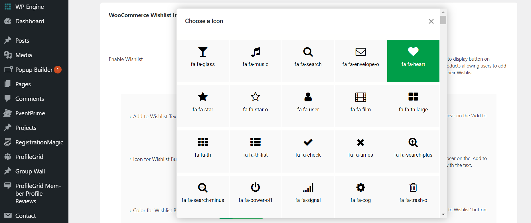 WooCommerce Wishlist Integration