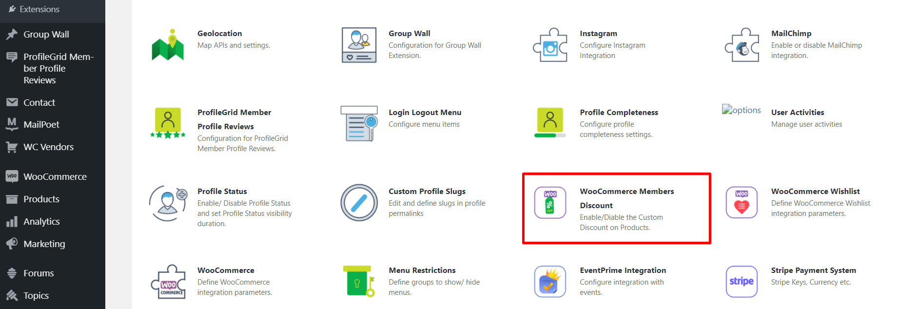 WooCommerce User Group Discount