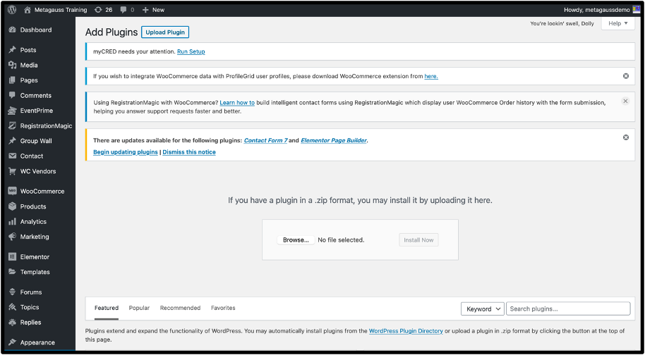 WordPress bbPress plugin