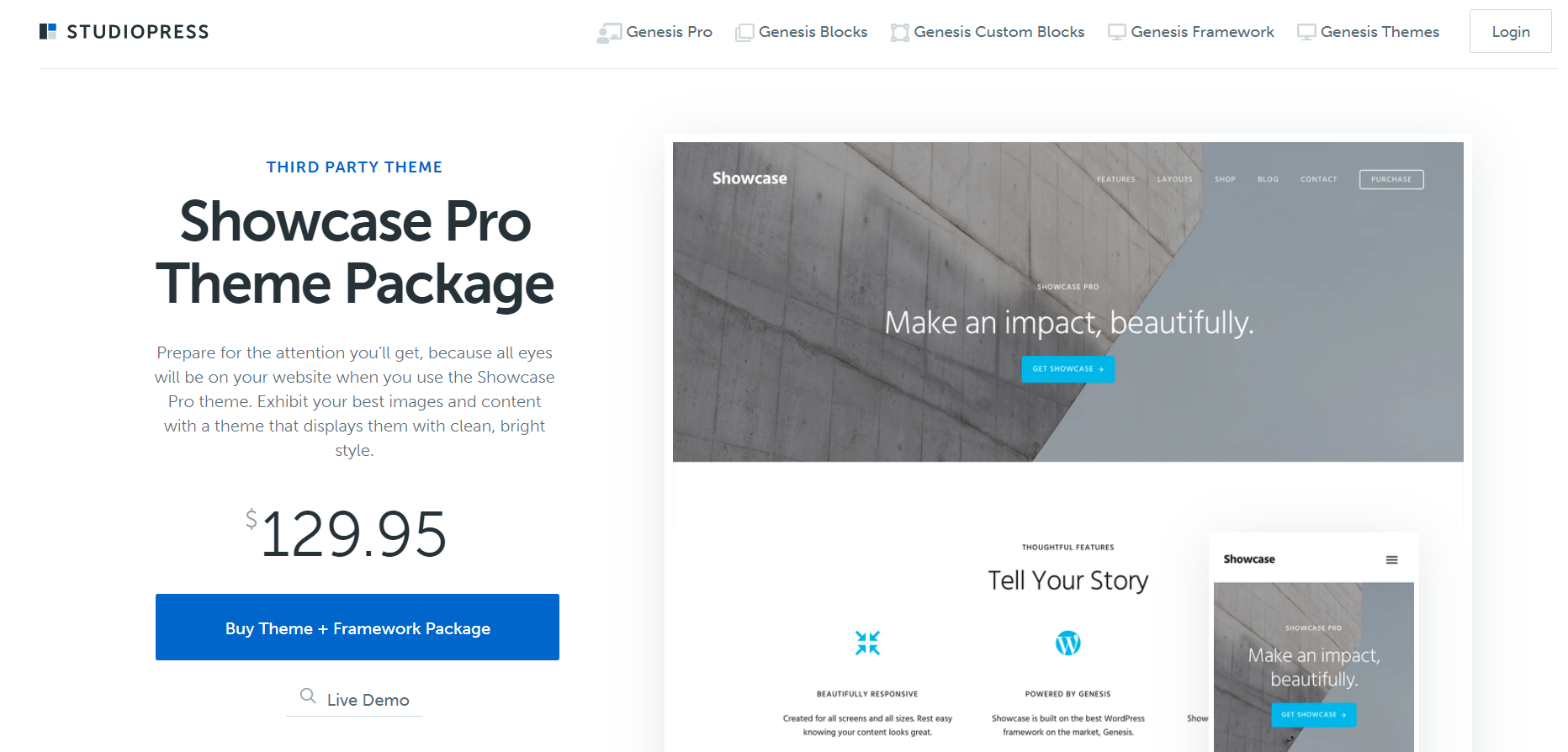 best theme in the world - Show Pro by StudioPress