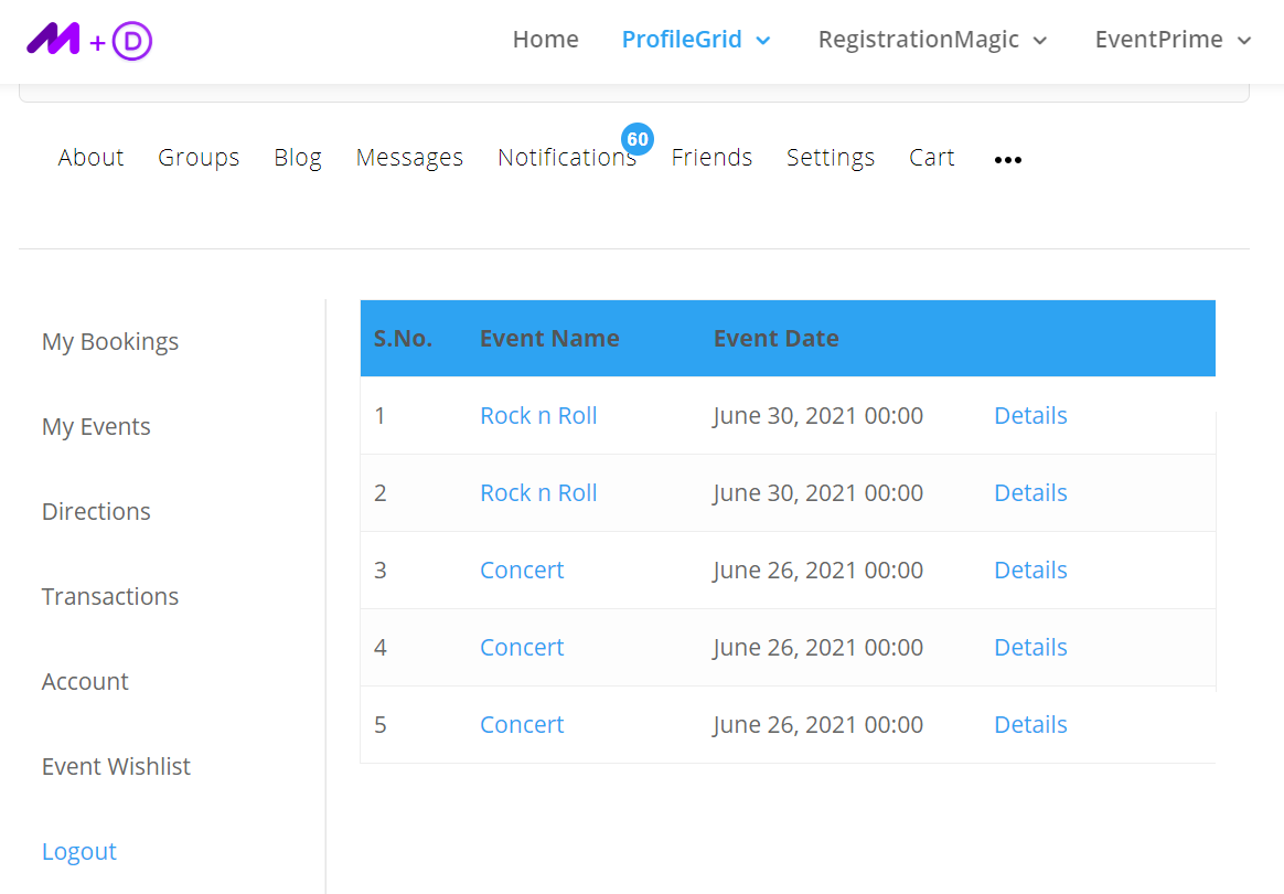 create a subscription website
