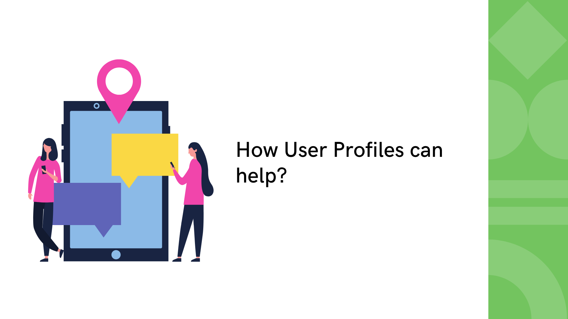 How can user profiles help
