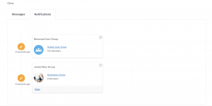 Notification shortcode