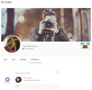 Group Wall Notification