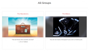 New Group on Frontend